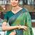 mehendi green soft silk woven work traditional saree