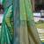 mehendi green soft silk woven work traditional saree