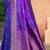 violet purple soft silk woven work traditional saree