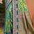 parrot green soft silk woven work traditional saree