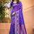 royal blue soft silk woven work traditional saree