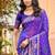 royal blue soft silk woven work traditional saree