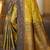 olive green soft silk woven work traditional saree