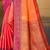 rani pink soft silk woven work traditional saree