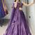 Purple Color Premium Beads Work Fendy Lehenga With Fully Unstitched Blouse