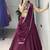 Wine Color Premium Beads Work Fendy Lehenga With Fully Unstitched Blouse