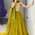 Antique-Gold Color Premium Beads Work Fendy Lehenga With Fully Unstitched Blouse