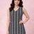 women's black chikankari cotton kurta