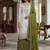 white & olive green sharara suit