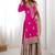 pink & beige designer sharara suit