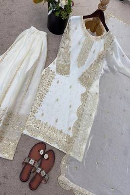 white designer sharara set 2