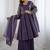 lavender purple sharara set