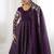 deep purple designer sharara suit