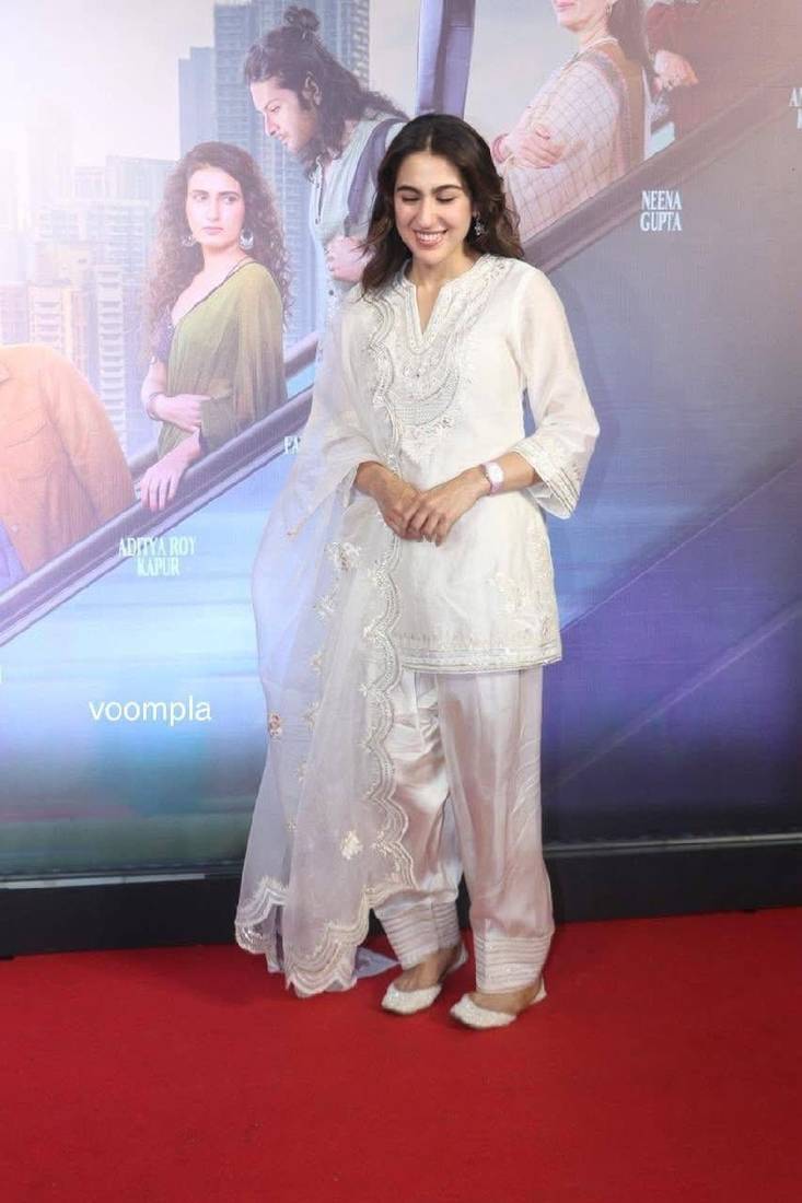 white embroidered style suit