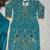 blue designer patiala suit