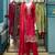 classic red traditional suit set