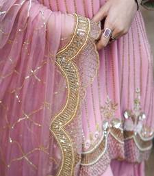 blush pink festive sharara suit