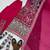 pink multicolor printed kurta set