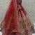 Sensational Red Thread Work Silk Bridal Lehenga Choli With Double Dupatta