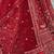 Astonishing Red Hand Work Silk Bridal Lehenga Choli With Double Dupatta