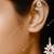 Indian bollywood gold plated bugadi earrings for women and girls jewelry set
