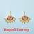 Indian bollywood gold plated bugadi earrings for women and girls jewelry set