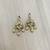 Indian bollywood gold plated bugadi earrings for women and girls jewelry set