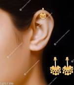 Indian bollywood gold plated bugadi earrings for women and girls jewelry set