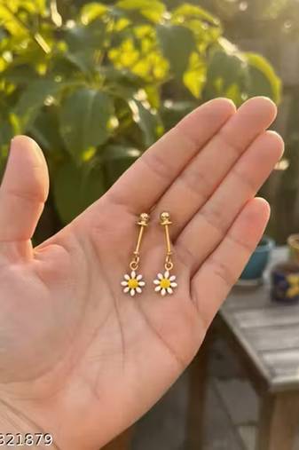 Indian bollywood gold plated bugadi earrings for women and girls jewelry set