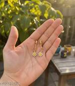 Indian bollywood gold plated bugadi earrings for women and girls jewelry set