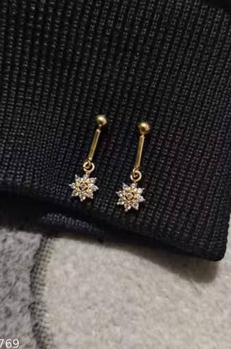 Indian bollywood gold plated bugadi earrings for women and girls jewelry set