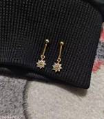 Indian bollywood gold plated bugadi earrings for women and girls jewelry set