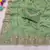 light green color sequence embroidery work fandy satin saree