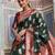 Sutriti banarasi style paisley butti saree for women | rich woven border & grand pallu | festive wedding party saree