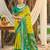 Sutriti mustard yellow pochampalli silk saree | elegant traditional wedding & festive wear saree