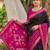 Sutriti black pochampalli silk saree | elegant traditional wedding & festive wear saree