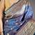 Blue soft banarasi silk zari weaving saree with matching blouse piece