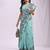 Sutriti sky blue floral printed saree for women | soft lightweight day-to-night saree