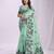 Sutriti sea green floral printed saree for women | soft lightweight day-to-night saree