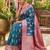 Sutriti banarasi style paisley butti saree for women | rich woven border & grand pallu