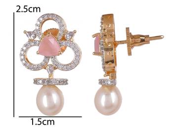 Natural fresh water pearls set from hyderabad 1