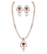 Natural fresh water pearls set from hyderabad