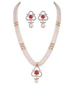 Natural fresh water pearls set from hyderabad