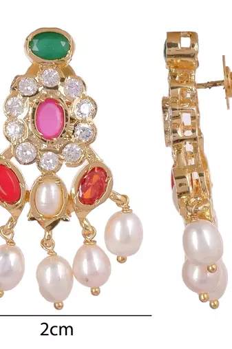 Natural fresh water pearls set from hyderabad