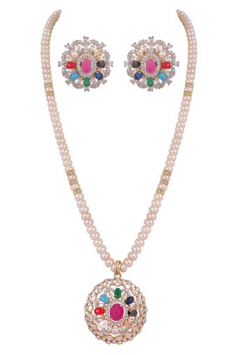 Natural fresh water pearls set from hyderabad