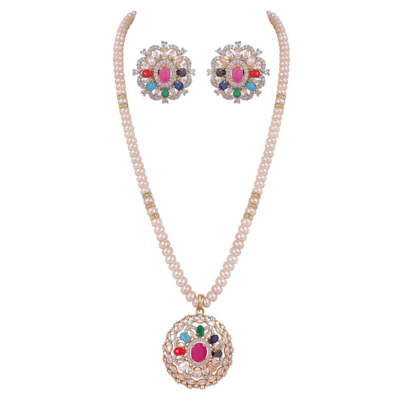 Natural fresh water pearls set from hyderabad