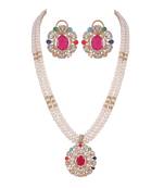 Natural fresh water pearls set from hyderabad