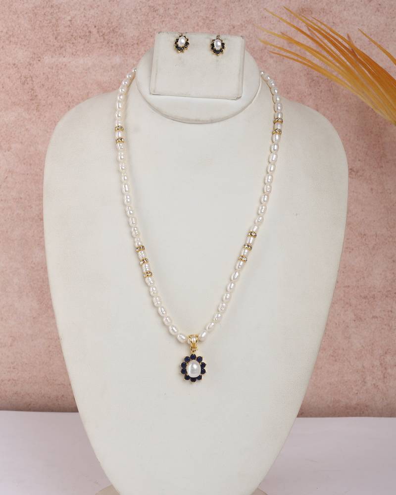 Natural fresh water pearls set from hyderabad