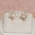 minimal pearl necklace set with classic pearl pendant design
