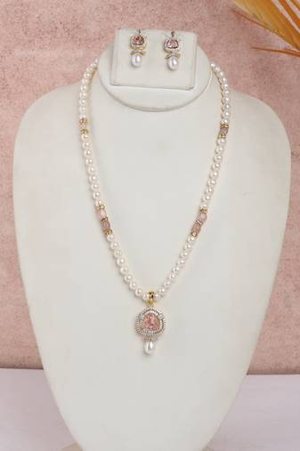 Natural fresh water pearls set from hyderabad